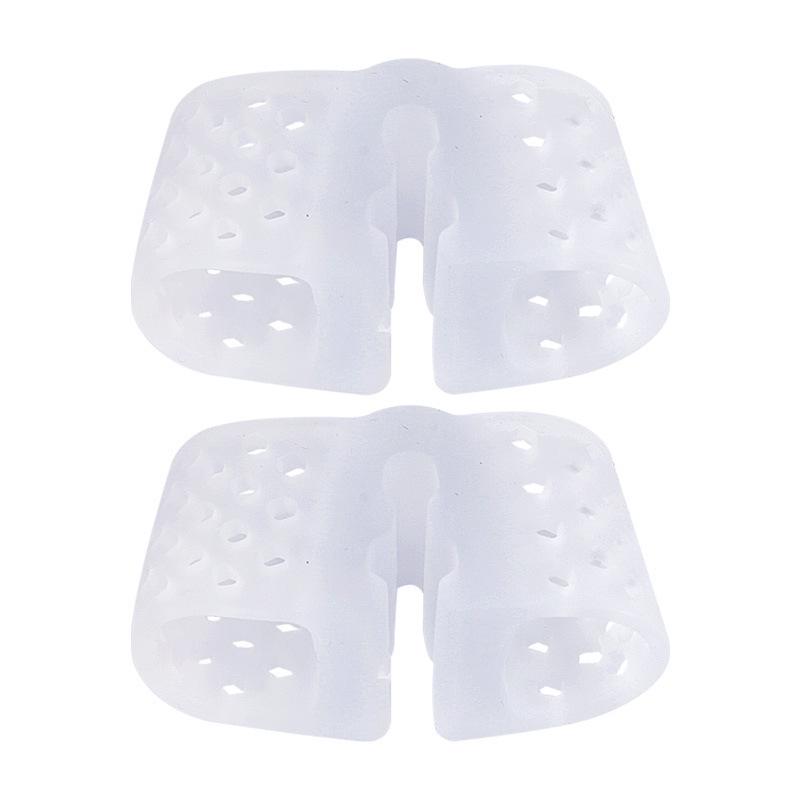 

Breathable Double-Hole Flip-Flops with Toe Separator for Hallux Valgus and Overlapping Toes One Size