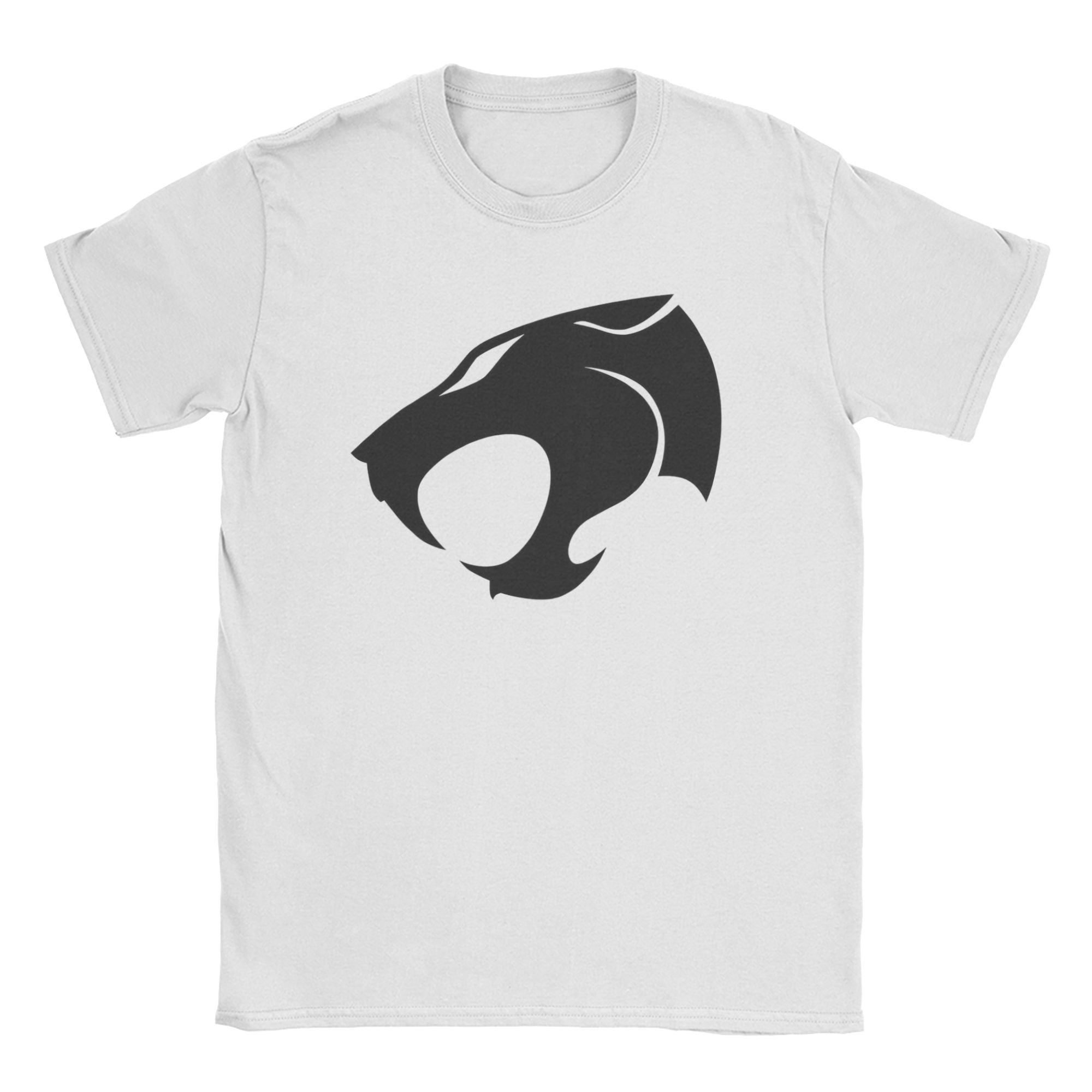

Old School Thundercats Neon Logo TShirts Men Women Creative Pure Cotton Tee Shirt Round Collar Short Sleeve T Shirts 6XL Tops S