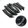 SET ABS Carbon Color Inner Door Handle Pull Cover Trim For BMW 3 Series E90 E91