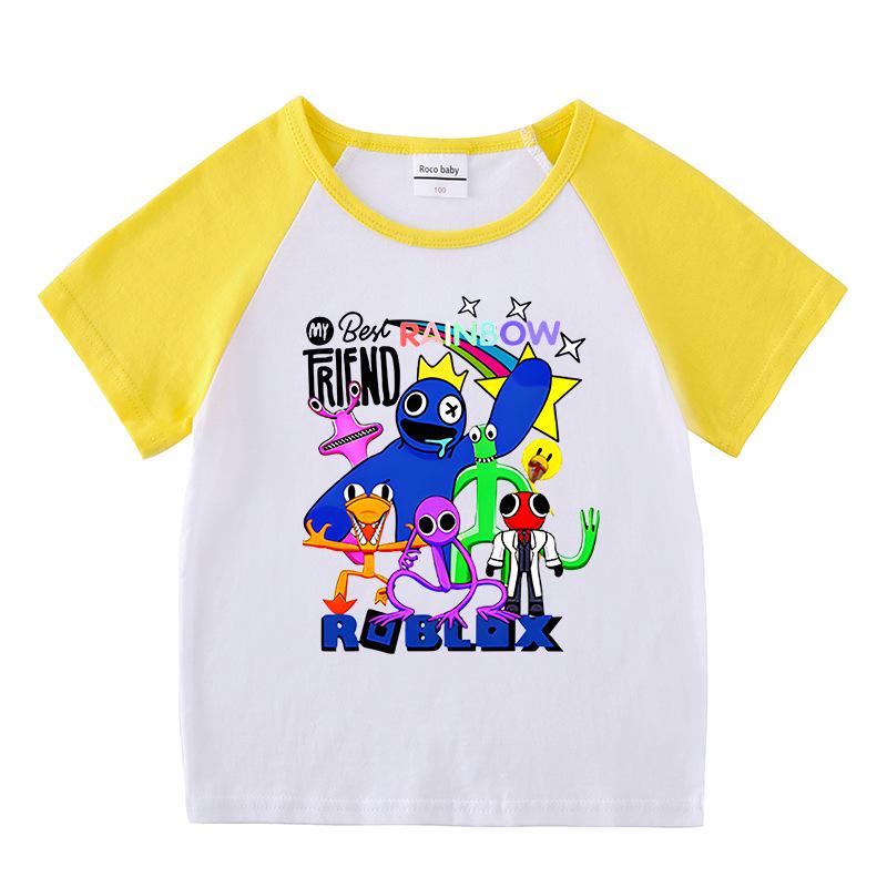 2025 Summer Kids Two-Piece Set: Short Sleeve T-shirt & Shorts for Boys and Girls