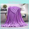 Oversized Simple Solid Color Soft Plush Blanket For Napping Sofa And Use Bedroom