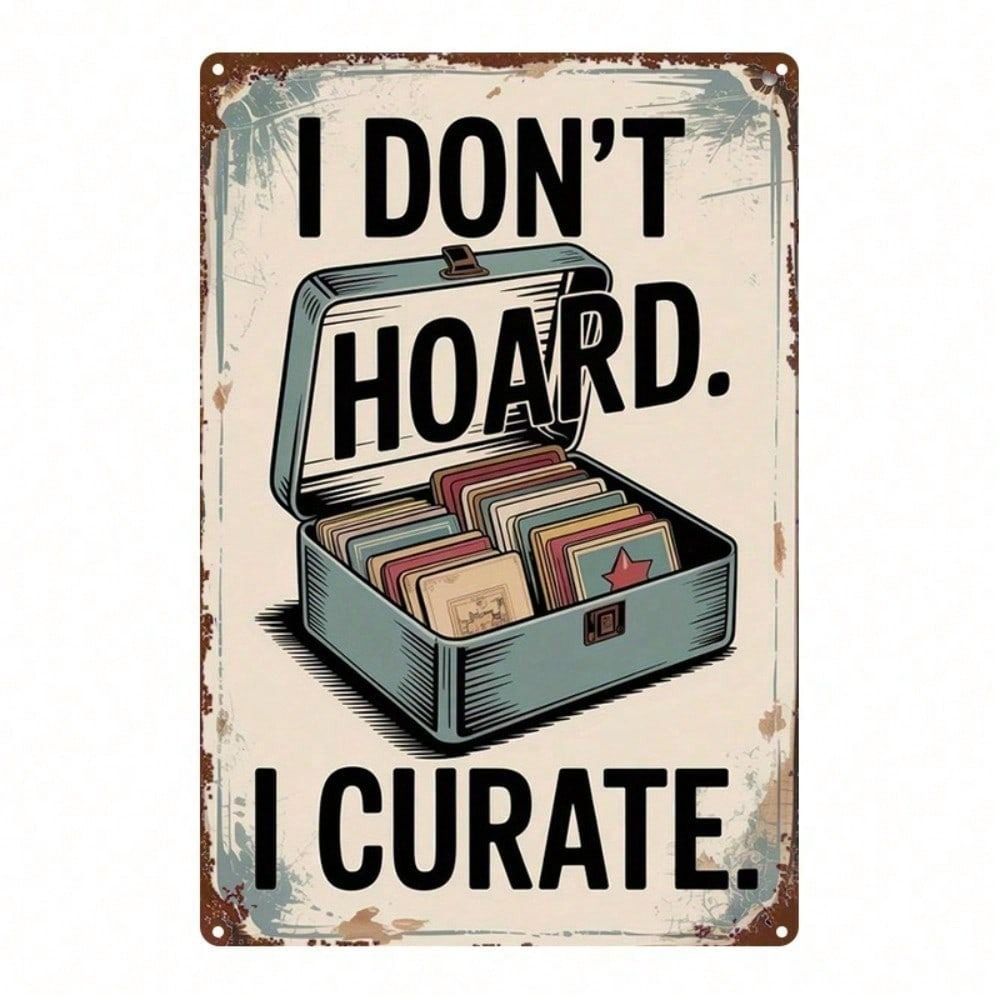 Retro Metal Wall Art Quote Sign Vintage Decor