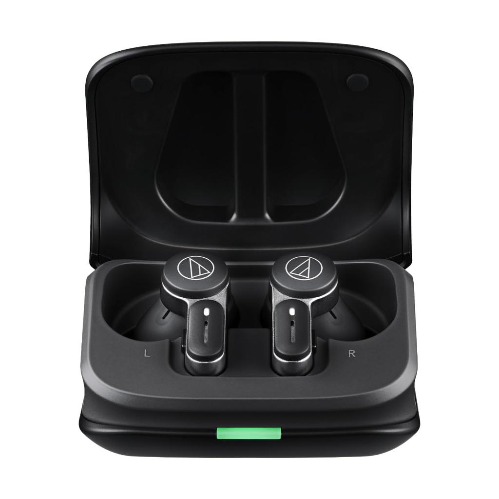 Audio-Technica ATH-TWX7 Wireless Earbuds, Bluetooth, Noise Cancelling, Approximately 20 Hours of Playback, Enhanced Call Quality, Multi-Point