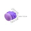2Pcs Cat Paw Shaped Foundation Brush Soft Artificial Fiber Makeup Applicator for Liquid Powder Blush Concealer Portable Travel