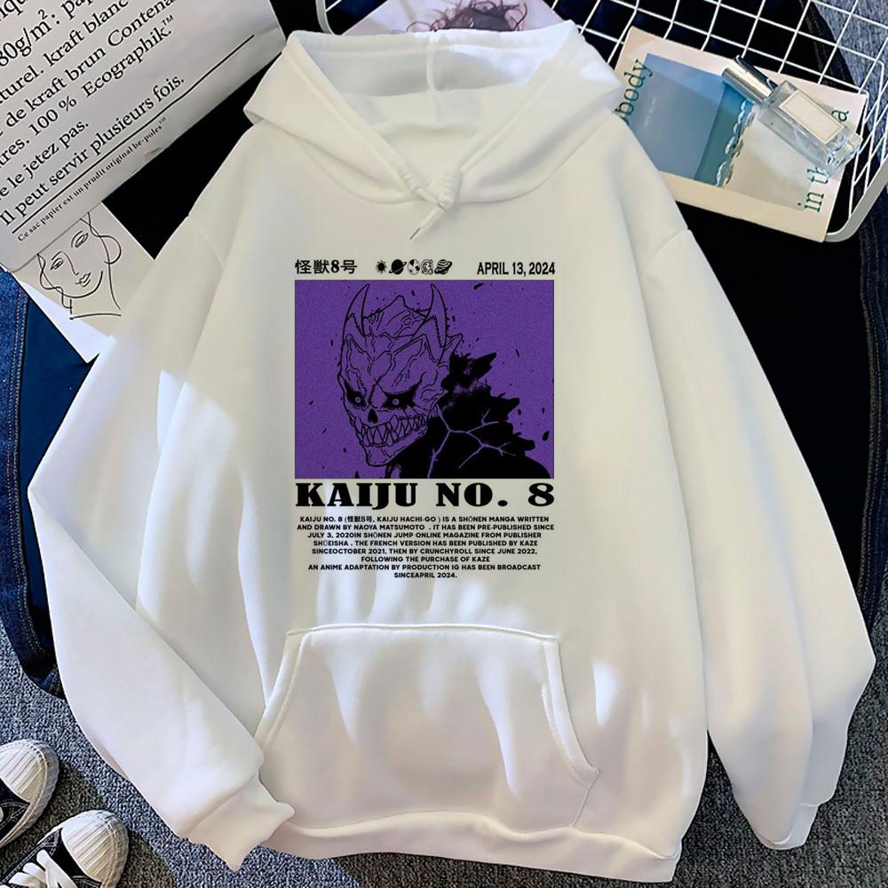 Kaiju No 8 hoodies women harajuku funny Pullover female long sleeve top clothes
