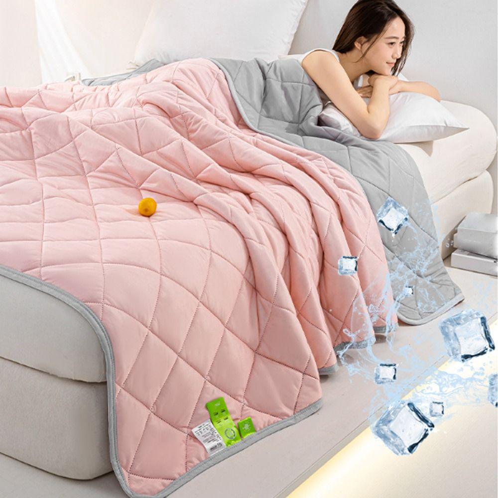 Skin-Friendly Conditioning Quilt Double Sided Cooler Quilt Cooling Blanket Spring Summer