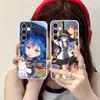 Mushoku Tensei Roxy Mobile Phone Case for Samsung Galaxy S25 S24 S23 S22 S21Plus FE Ultra Clear Colorful Cover Pretty Luxury