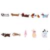 Dog Animal Embroidered Iron On Fabric Patches For Jackets Backpacks Dress Hat