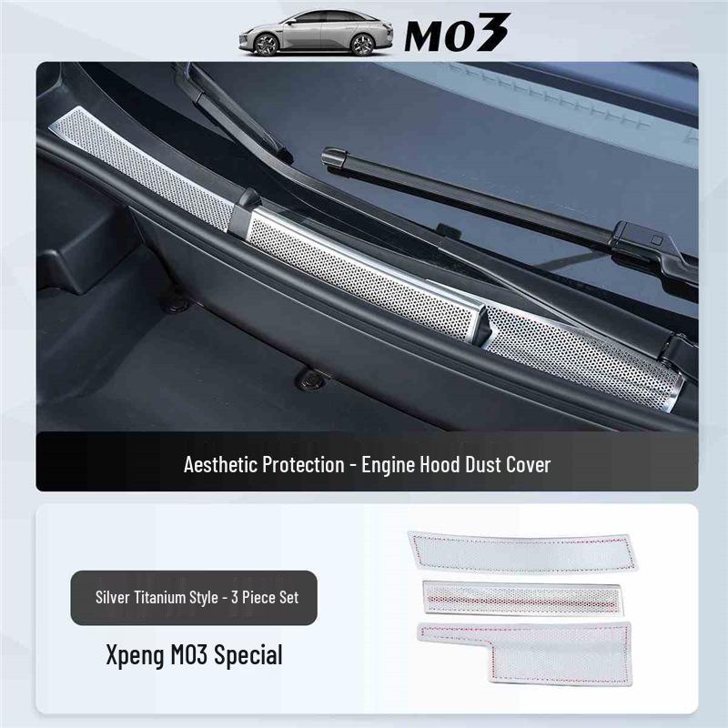 XPeng MONA M03 Car Door Vent Covers: Customized Interior Protection Accessories.