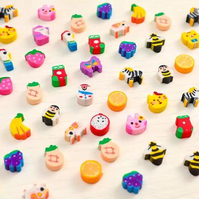 Ungiftiger und geruchloser Radiergummi aus Gummimaterial, Sicherheits-Cartoon-Mini-Radiergummi in Flaschenform