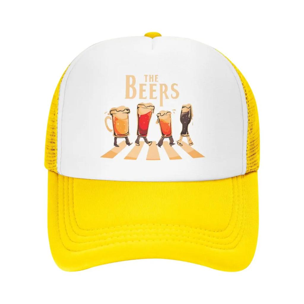 Custom The Beers Baseball Cap for Unisex Women Breathable Trucker Hat Outdoor Snapback Hats