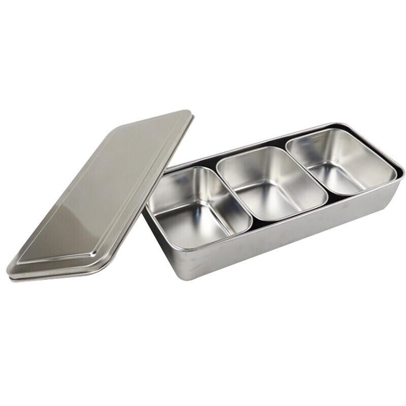 Stainless Steel Food Sample Retention Box with Lid