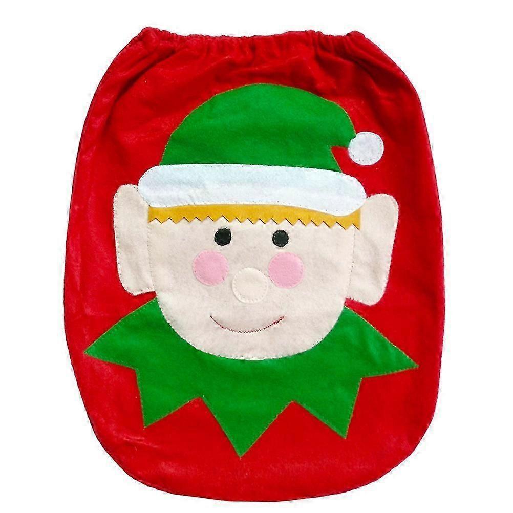 3 Pcs Toilet Tank Covers Santa Suits Santa Claus Toilet Santa Claus Decoration Santa The Toilet Ornament Santa Ornament New Arrival