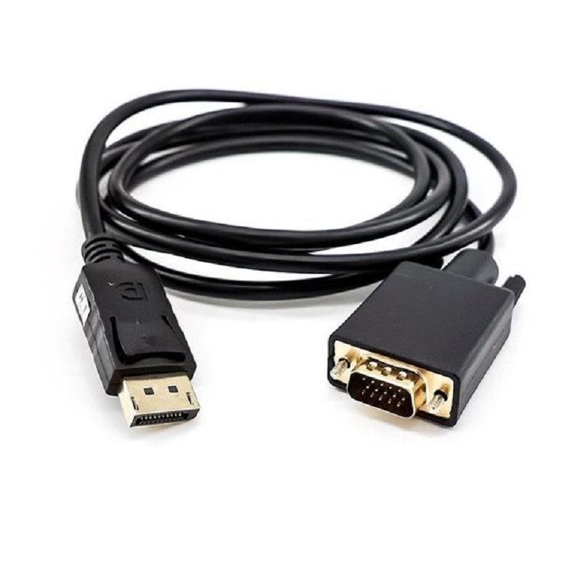 1.8m DisplayPort to VGA Adapter Cable - High-Definition Data Transfer
