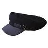 Japanese Leather Buckle Beret Octagonal Hat Warm Artist Hat All-match for Women
