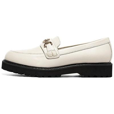 Modern Comfort Synthetic Leather Sports Low-Top Lifestyle Shoes Women Sneaker Off-White 158723-OFWT