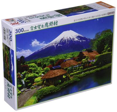 Beverly In Jigsaw Puzzle Oshino Village Overlooking Fuji X 38 (BEVERLY) [Made Japan] 300-piece Mt. (26 Cm)