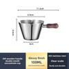 304 Stainless Steel Coffee Frother Pitcher Espresso Cup Coffee Utensil Food-grade Extraction Cup