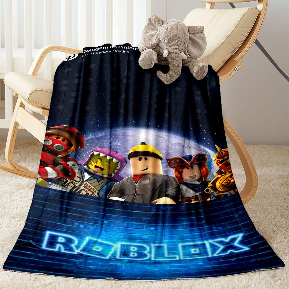 Roblox 392 Blanket Warmthful Decor Great for Sofa Bedding Bed Four Seasons Multipurpose Warmthful Decor Birthday Christmas Gift Blanket