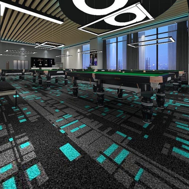 Billiard Hall Nylon Carpet: Wear-Resistant, Flame Retardant, Soundproof, Fireproof - Ideal for Table Tennis and Billiard Rooms Per Square Meter Price (Enhanced Wear Resistance)