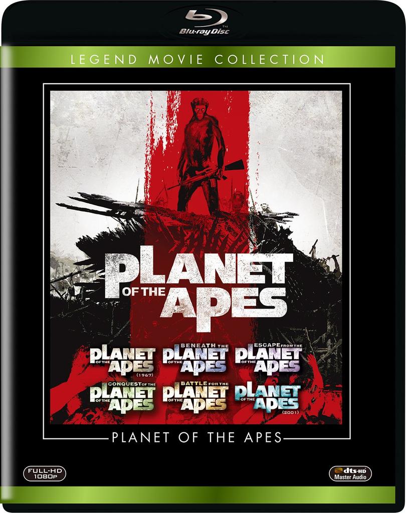 Planet of the Apes Collection Blu-ray (6-Disc Set) [Blu-ray]