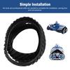 4pcs Pool Cleaner Tire Track Rubber Replacement Tire Track Wheel Belt for R0526100 for MX8 MX6