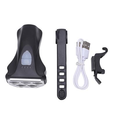 IPX6 Wasserdichte Fahrrad-Frontleuchte mit Montagefuß Stoßfest 1200mAh Wiederaufladbare Fahrrad-Frontleuchte zum Radfahren