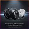 4Pcs 56MM Car Emblem Wheel Center Hub Cap Covers Auto Rim Cover For Tesla Model S Model X Model Y Model 3 Roadster SpaceX Accessory