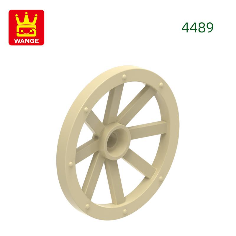 

60Pcs/Lot 4489 Carriage Wheel Rack Assembling Block Moc Accessories Part Compatible with with Bricks DIY Little Ones Playthings Gift Option Box about80pcs