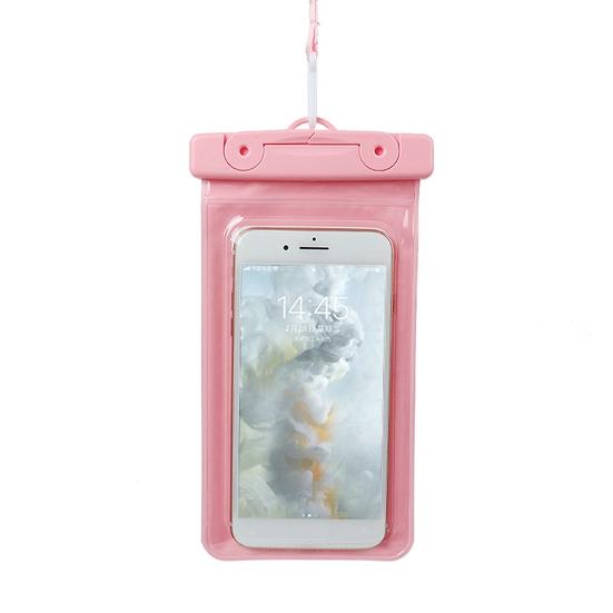 Waterproof Phone Bag High Transparency Touch Sensitive with Lanyard Beach Camping Phone Bag Swimming Use