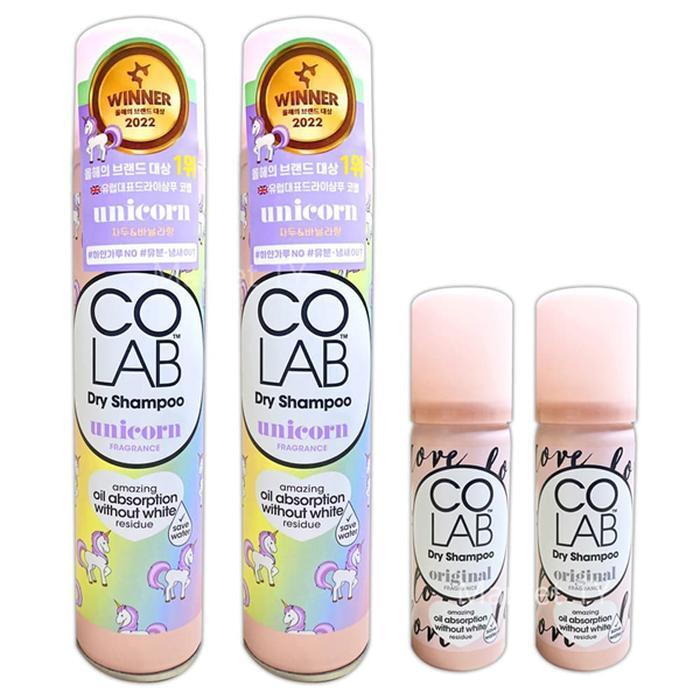 COLAB Dry Shampoo 200ml x 2 + 50ml x 2 Unicorn (25468908)
