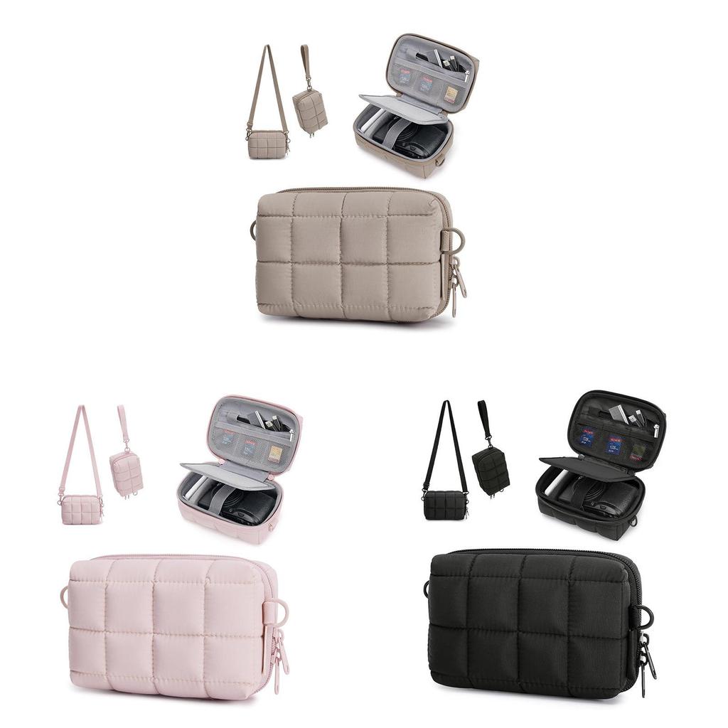 Lightweight Waterproof Digital Camera Case With Multiple Compartments For Travel