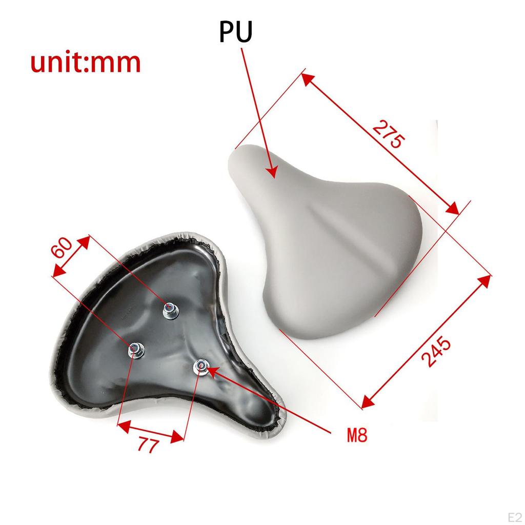 Bike Seat Fitness Men Women Durability Accessory Replacement Multifunctional Easy To