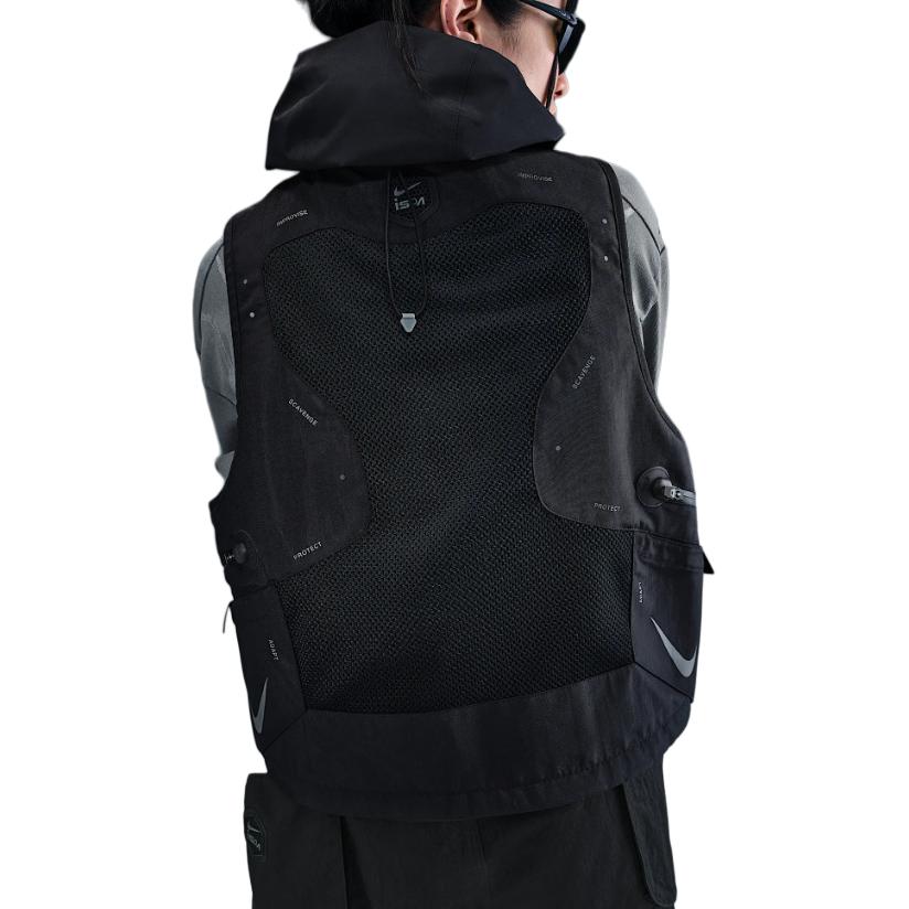 Nike ISPA SS25 Vest Unisex Black/Black/Iron Gray HF6403-010