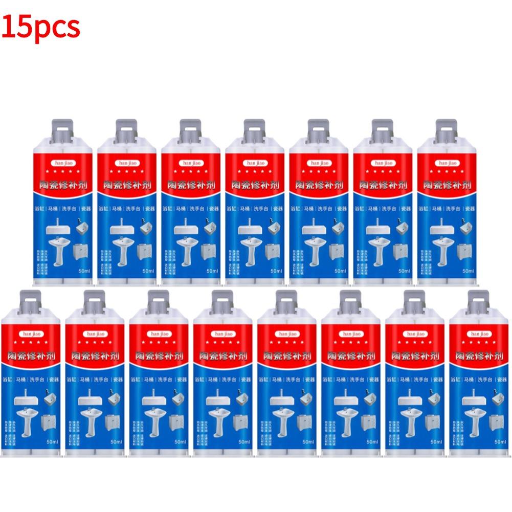 Tile Ceramic Glaze Repair Paste Fix Tub Chips Sink Cracks With Super Adhesion For Porcelain Ceramic Enamel Repair Paste Adhesive