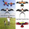 DIY Toy Plastic Eagle Kite Cartoon Flying Bird Kites New Large Eagle Kites  Garden Outdoor Sports