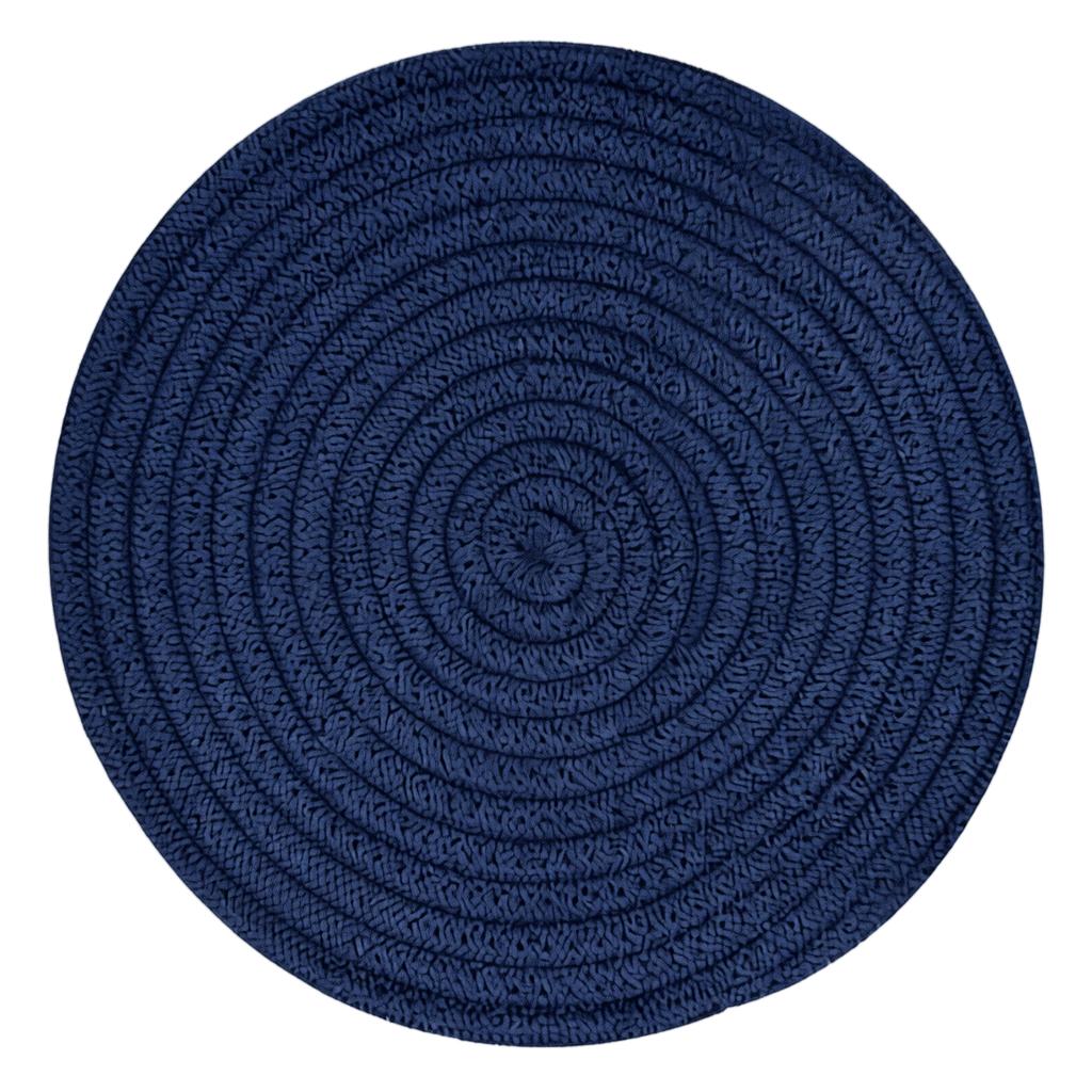 Cotton Rope Woven Placemat - Heat Trivet for Hot Dishes, 7 Inch Round