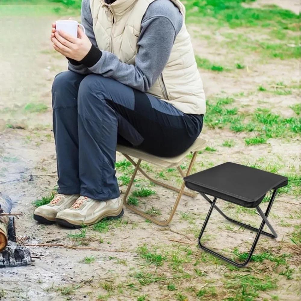 El Çantası Tabureler Dış Mekan Kamp Sandalyeleri Ultra Hafif Piknik Kamp Sandalyesi Basit Katlanır Su Geçirmez Balıkçı Taburesi Basit Bebek Sandalyeleri
