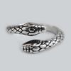Anello Serpente a Doppia Testa, Anello Trendy Retrò, Gioielli Transfrontalieri Europei e Americani
