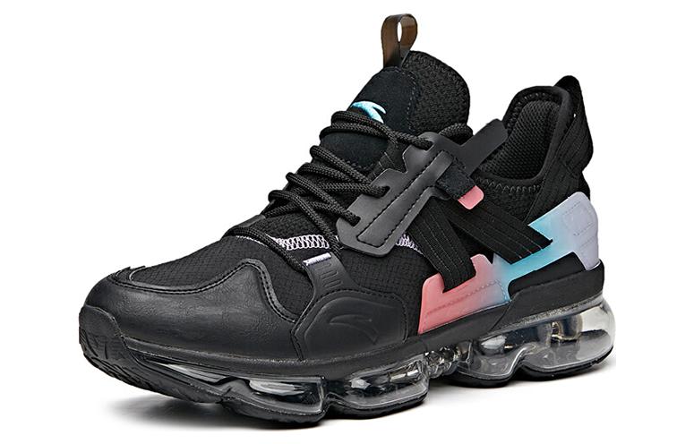 Men's Sneakers Anta Low Top Running Shoes Men's Black