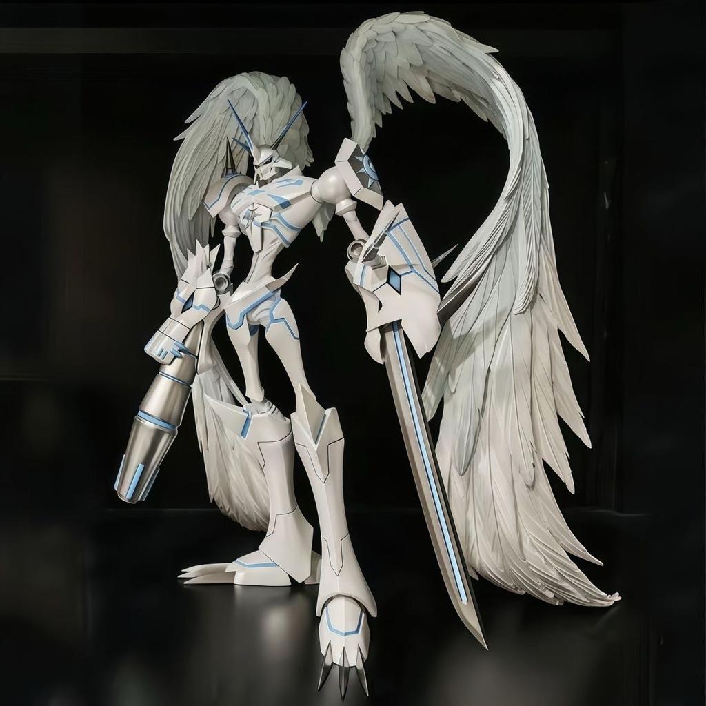 20cm/7.87in Anime Digimon Adventure Figure Omegamon Merciful Mode Action Figures Pvc Statue Collection Model Toys Gifts