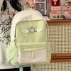 Schoolbag College Japanese Polka Dot Girl Cute Backpack School Bag Simple Student Junior High School Student Girls Lightweight Backpack Versatile