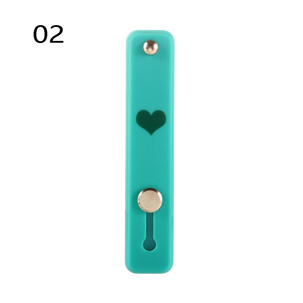 Creative Grip Stand Candy Color Phone Holder Silicone Finger Ring Push Pull Bracket Universal Hand Band Phone Accessaries