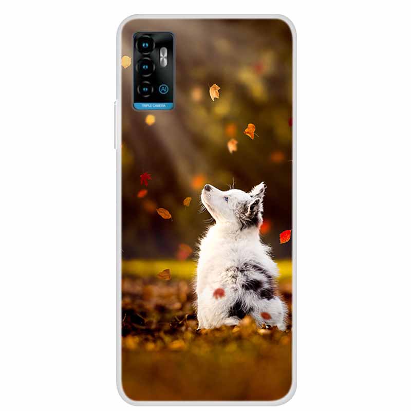 

Для ZTE Blade A71 Case Luxury Bumper Silicone TPU Soft Cover Phone Cover For ZTE Blade A7s 2020 Shockproof Cartoon Coque Funda ZTE A7 2020