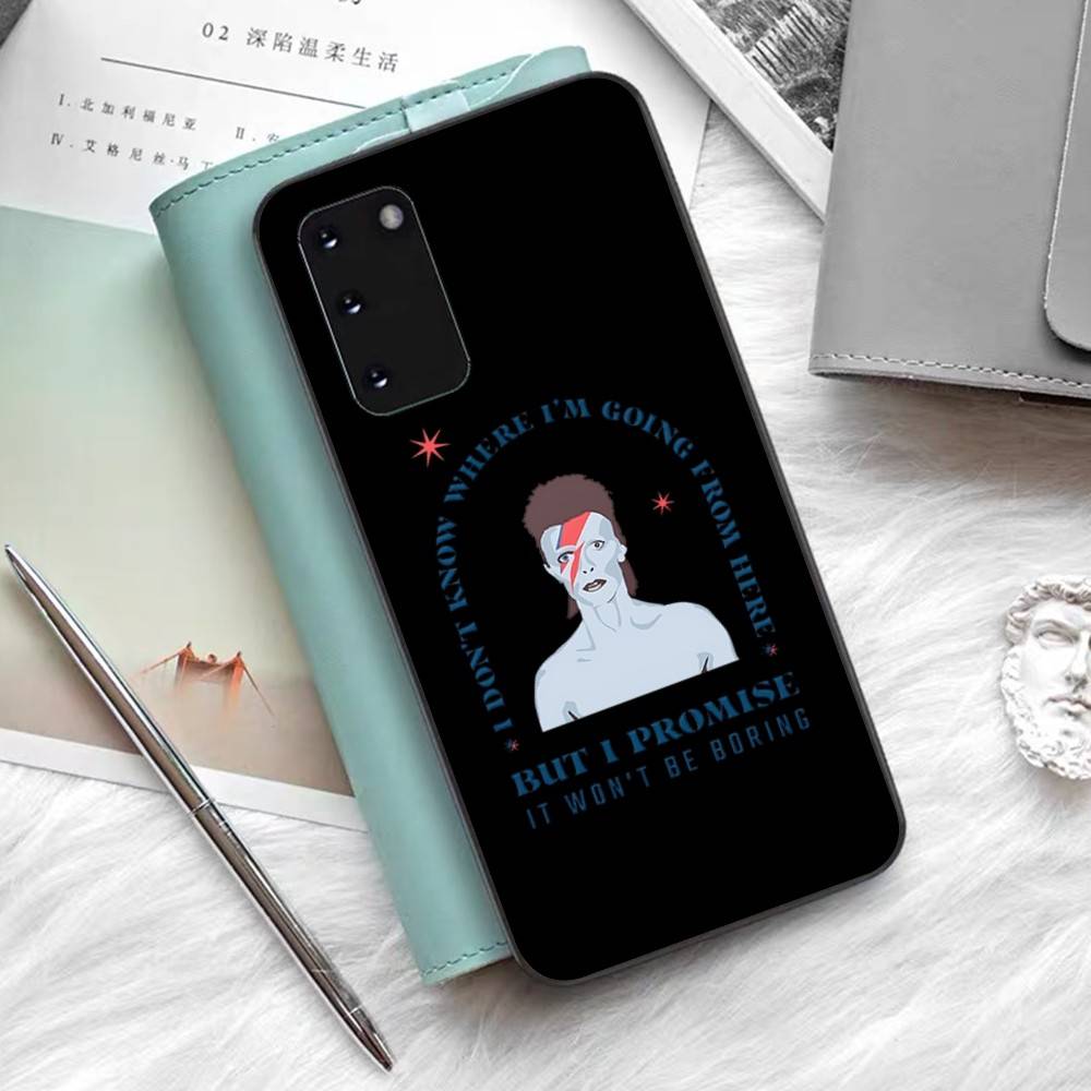 D-David Singer B-Bowie Phone Case For Samsung S 24 Fe 25 Ultra Plus 20 Lite 21 30 22 23 24 22 Ultra 5G Fundas