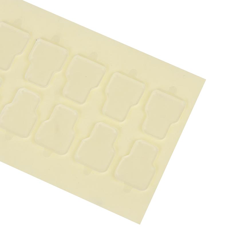 2 Pcs Model Same Nano Adhesive Doll Ornament Nano Double Sided Tape Transparent High Viscosity Strong Fixed Patch