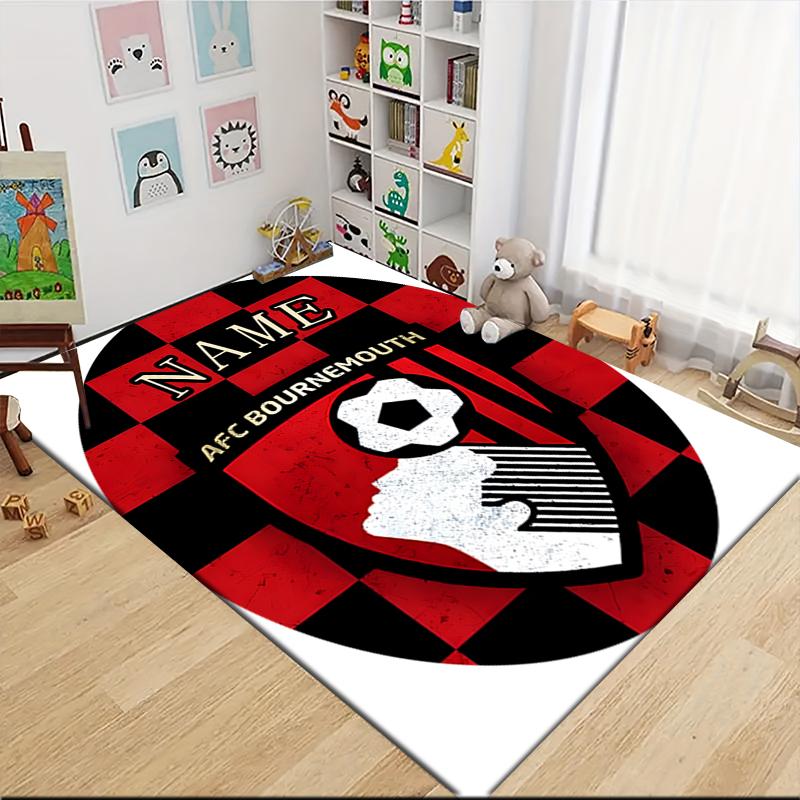 Custom Name German Flag Crest Carpet Rug Customizable Soft Washable Anti-Slip Home Living Room Sofa Mats Personalized Rug. 0909192