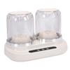 Portable Mini Washing Machine Twin Tub Underwear Washer 2L 3 Modes 1800mAh Rechargeable for Socks Small Laundry Items