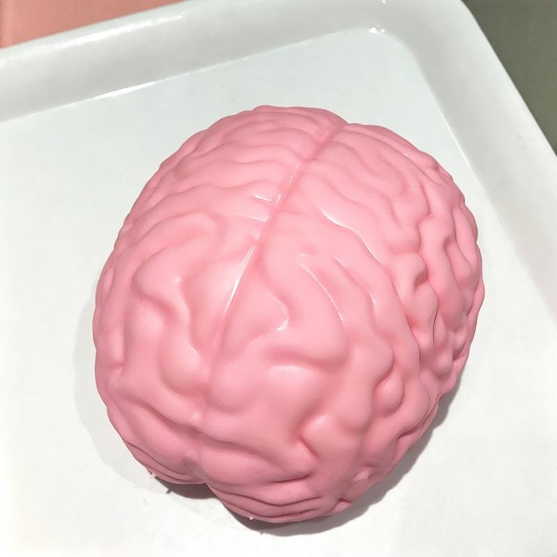 Giocattolo Antistress Squishy Jumbo Cervello Similato Giocattolo Fidget Modello Grande Cervello Palla Antistress Giocattolo Scherzo da Spremere Giocattolo per Alleviare Stress e Ansia Regali di Natale