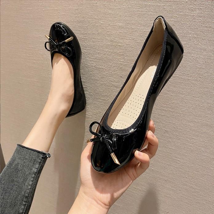 Одиночные туфли Женские туфли на плоской подошве Мягкая повседневная обувь большого — фото 16